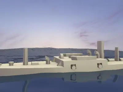 Ironclad Sete de Setembro 3D print model