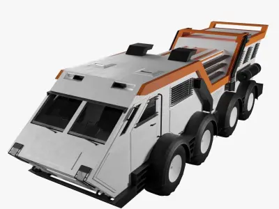 Arctic Truck Free 3D model