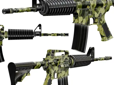 NORINCO CQ A 223Rem 3D model