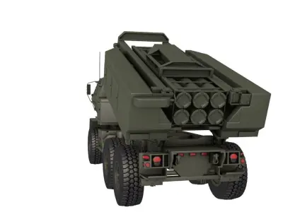 M142 HIMARS Multiple Rocket Launcher 3D model purchase
