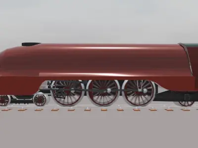 coronation scott 3D model