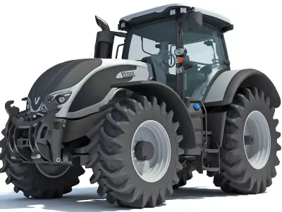 Valtra Tractor 3D 3D model