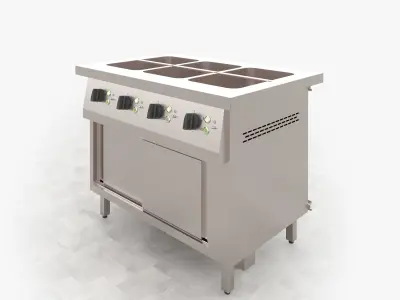 water bain-marie 3xGN 11 3D model
