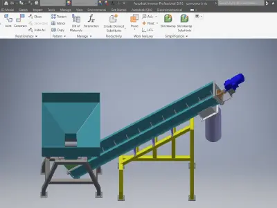 convoyeur 3d model 3D model