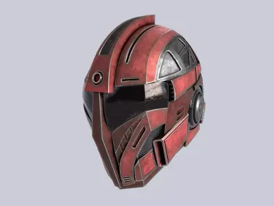 Sci fi Helmet 3D model purchase