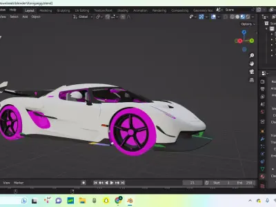 konigsegg Free 3D model