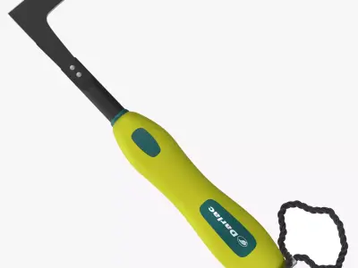 Garden Tool Hand Sickle 3D model purchase