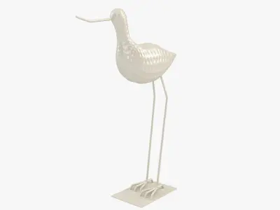 Sandpiper Figurine Free 3D model