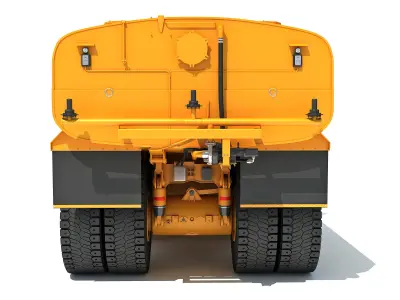 Off Highway Water Truck 3D model