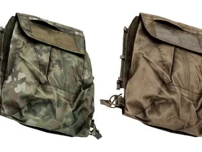 CRYE PRECISION ZIPON 2 PACK PANEL Low-poly 3D model