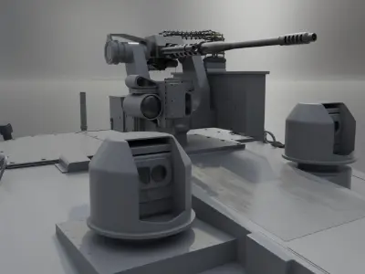 AbramsX 3D model
