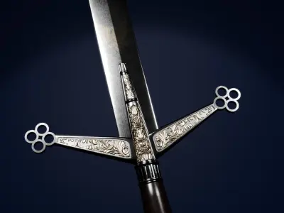 Royal claymore Free 3D model