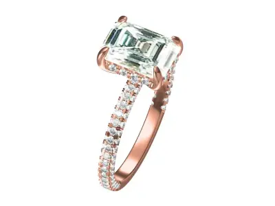 Engagement Ring-27 3D print model