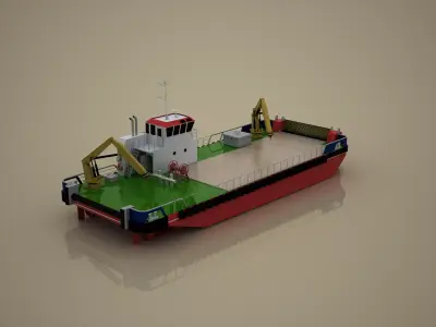 Multicat Vessel  3D model