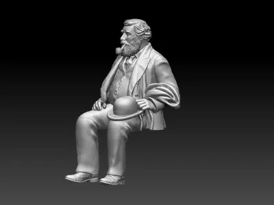 PASSENGER 3D print model