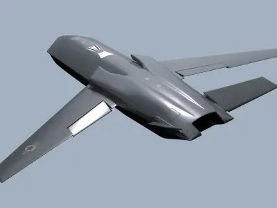 Gambit 2 UCAV 3D model