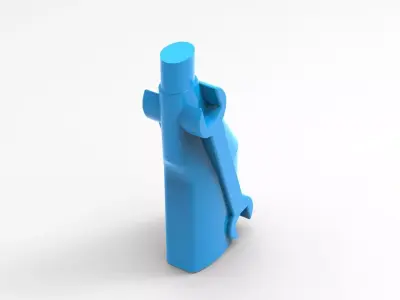Mechanic Liquid Soap Bottle 200ml   Native SolidWorks 3 3D model
