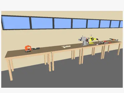 AT factory first half 3D model