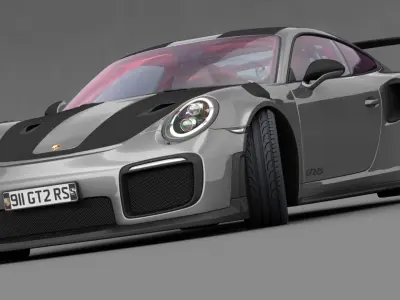 Porsche 911 GT2 RS 2018 3D model