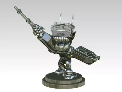Himars-Man Ukrainian style 3D print model