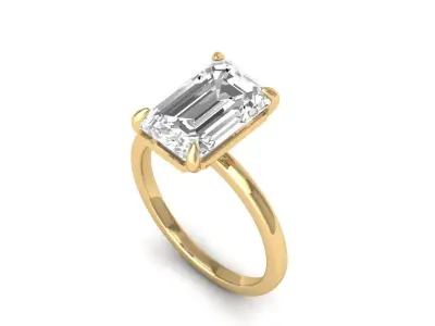 Wedding Ring 3D print model 57