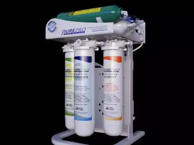 PurePro Water Filter 3D model