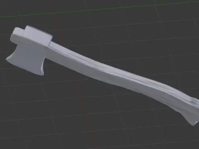 Old Axe Free 3D model