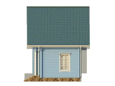 House 60m 3D model