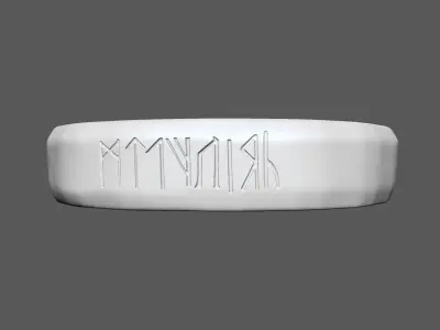 Anglo Saxon Ring 3D Print Model 3D print model