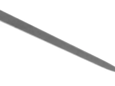 Viking Sword Low-poly 3D model 8