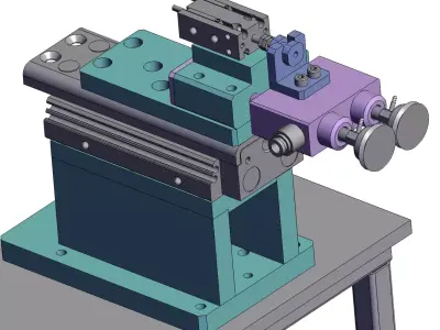 Glass peeling robot 3D model