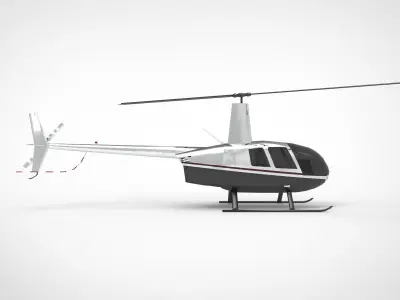 Robinson R44 Raven 3D model by Hafcoy