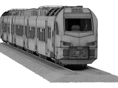 Stadler FLIRT 3 DB Regio Suwex 3D model