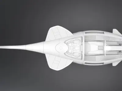 Seaquest Stinger Scale model 3D print model