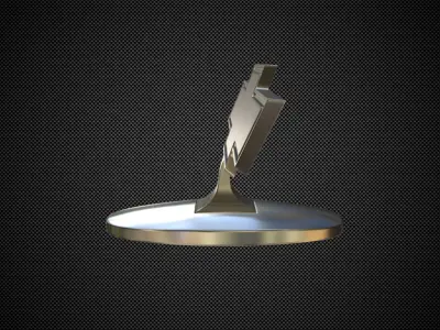 chevrolet logo 3D model