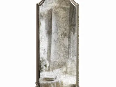 Graciella Old World Wall Mirror 3D model