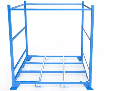 DUCT-TYRES STORAGE PALLET 3D model