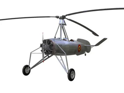 Cierva C30 3D model purchase