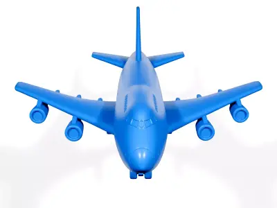 Toy airplane 2 3D print model