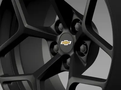 Chevrolet Camaro Z28 2014 rim 3D model