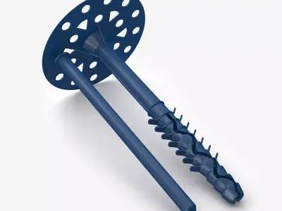 plastic dowel 3D model purchase