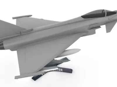  Eurofighter Typhoon 3D print model