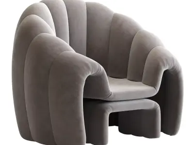 Armchair Art  Shell 3D model