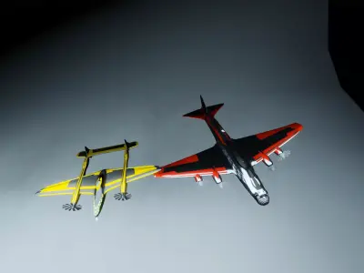 Classic Aircraft  3D model