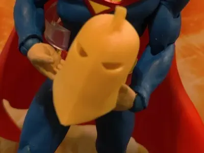 Doctor Fate helmet for figure 3D model