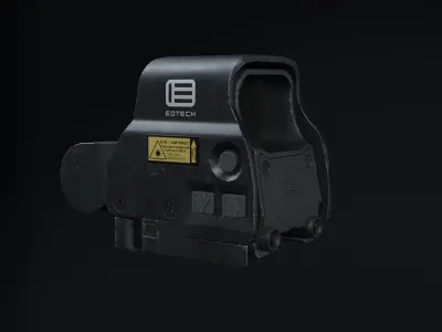 EOTECH HWS EXPS3 Red Dot Sight 3D model