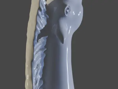 chess knight 3D printing 3D model purchase
