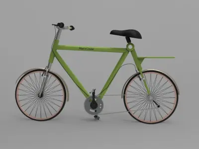 cycle bicycle 3D model buy