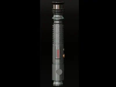 Ki-Adi-Mundis Lightsaber 3D model