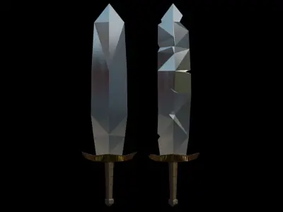 Sword Pack 1 Free low-poly 3D model